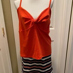 Flattering Ribbed Dress Tank 3X